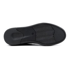 Polbut Zapatos casual hombre piel 2121/2, negro y rojo 7