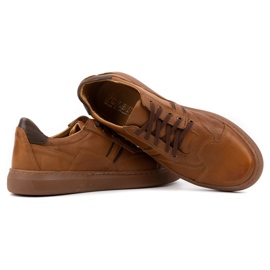 Polbut Zapatos hombre piel 1801/2 Axe camel marrón 6