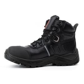Zapatos de trabajo URGENTES de piel 125/S1 negro 1