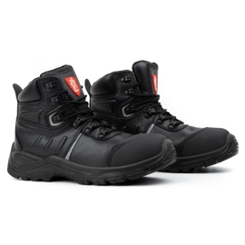 Zapatos de trabajo URGENTES de piel 125/S1 negro 2