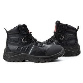 Zapatos de trabajo URGENTES de piel 125/S1 negro 4