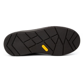 Kampol Zapatos casual hombre piel 14KAM marrón oscuro 7