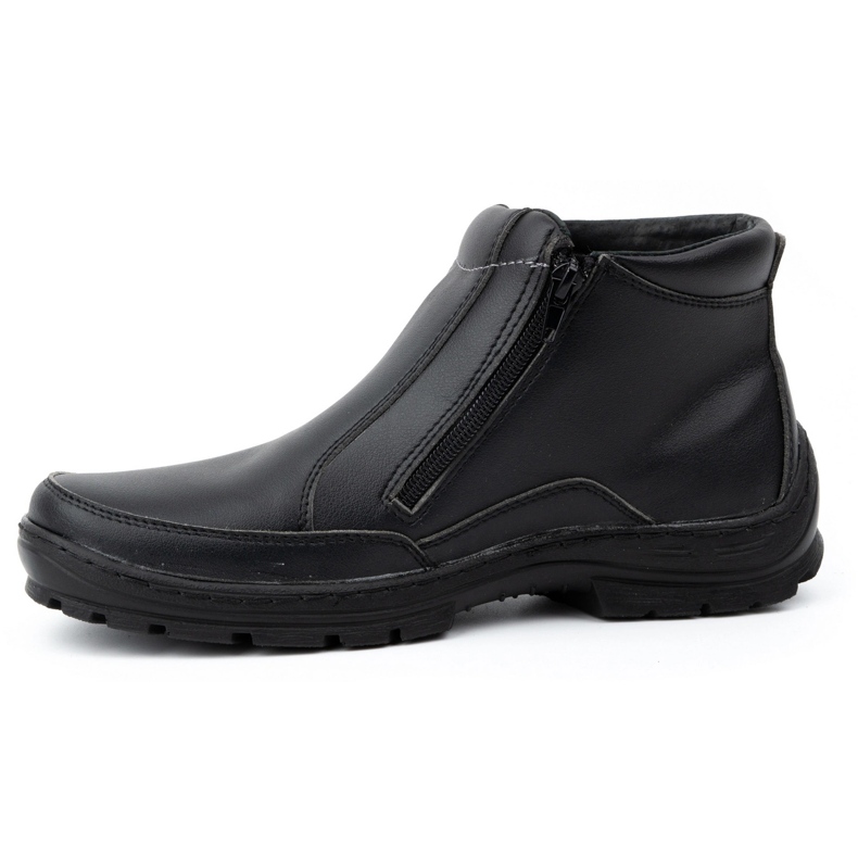 Olivier Botas Chelsea de invierno para hombre 990CU Negro 1