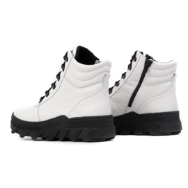 WASAK Botas de nieve mujer invierno piel 0697W blanco 5