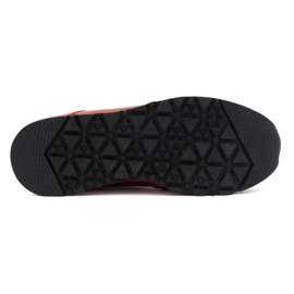 Olivier Calzado casual deportivo hombre piel 902KNT rojo 7