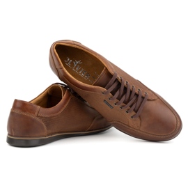 Olivier Zapatos casual hombre piel 410KNT marrón 5