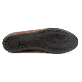 Olivier Zapatos casual hombre piel 410KNT marrón 6