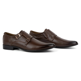 Olivier Zapatos formales de piel Monki 287LU marrón oscuro 2