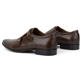 Olivier Zapatos formales de piel Monki 287LU marrón oscuro 5