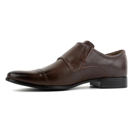 Olivier Zapatos formales de piel Monki 306LU marrón oscuro 1
