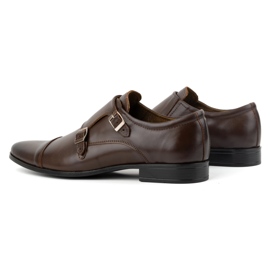 Olivier Zapatos formales de piel Monki 306LU marrón oscuro 3