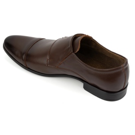 Olivier Zapatos formales de piel Monki 306LU marrón oscuro 4