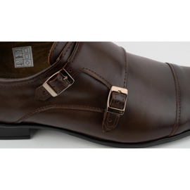 Olivier Zapatos formales de piel Monki 306LU marrón oscuro 6
