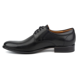 Kampol Zapatos formales hombre piel 319KAM, negro, cordones 1
