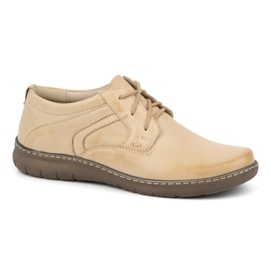 Olivier Zapatos mujer piel 0819 beige 2