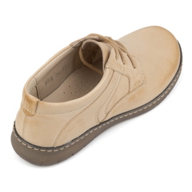 Olivier Zapatos mujer piel 0819 beige 5