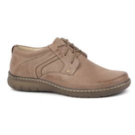 Olivier Zapatos mujer piel 0819, beige oscuro 2