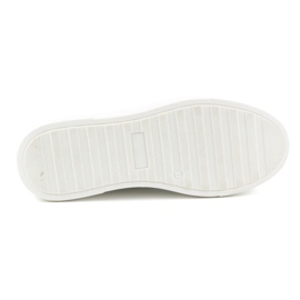 Olivier Zapatos de piel mujer, Deportivas blancas Modelo 1238 blanco 9