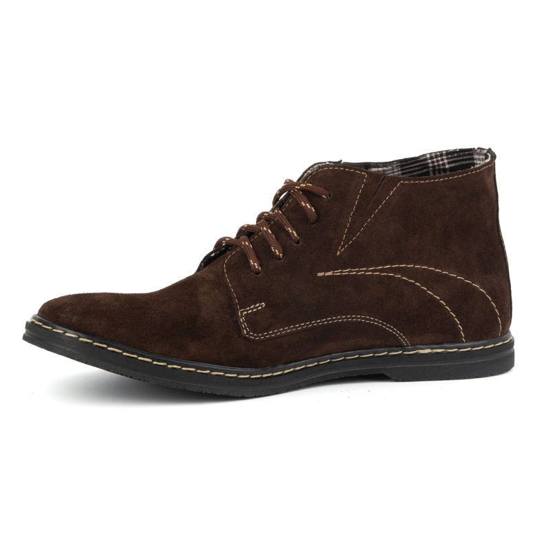 Olivier Botas Chelsea de hombre con cordones 307lu marrón 1