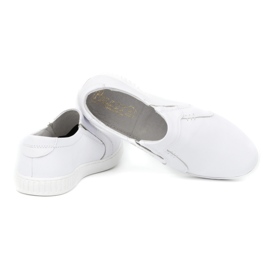 Polbut Zapatos slip-on hombre piel 334/2 blanco 4