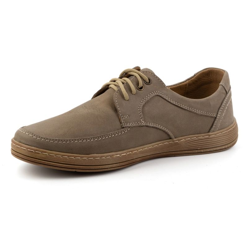 Olivier Zapatos cordones hombre piel 7150DT marrón 1