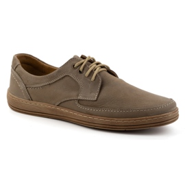 Olivier Zapatos cordones hombre piel 7150DT marrón 2