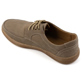 Olivier Zapatos cordones hombre piel 7150DT marrón 7