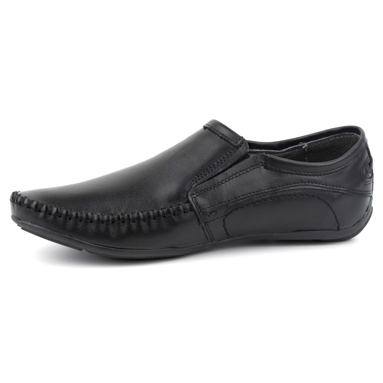 Olivier Mocasines slip-on hombre piel 4206 negro 1