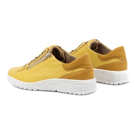WASAK Deportivas mujer piel 0720W amarillo 4