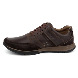Olivier Zapatos con cordones hombre piel Sport Style 310GT marrón 1