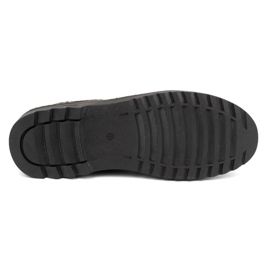 Olivier Zapatos casual hombre piel con cordones 309GT marrón 5