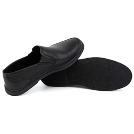 Olivier Zapatos hombre piel 612 negro 7