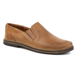 Olivier Zapatos hombre piel 612 rojo naranja 2