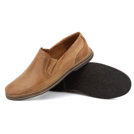 Olivier Zapatos hombre piel 612 rojo naranja 4