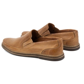 Olivier Zapatos hombre piel 612 rojo naranja 6