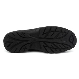 Olivier Zapatos casual con cordones para hombre en piel 307GT, negro 7