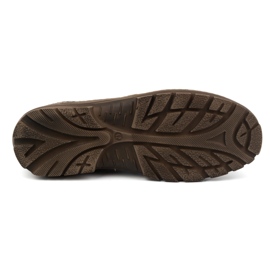 Olivier Zapatos casual hombre piel con cordones 307GT marrón 7