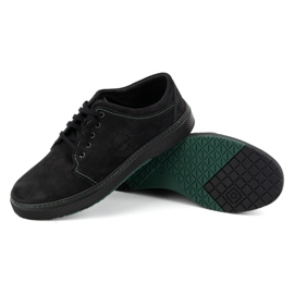 Joker Zapatos casual hombre piel 894J Negro 4