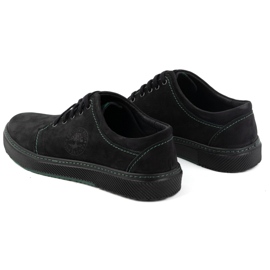 Joker Zapatos casual hombre piel 894J Negro 5