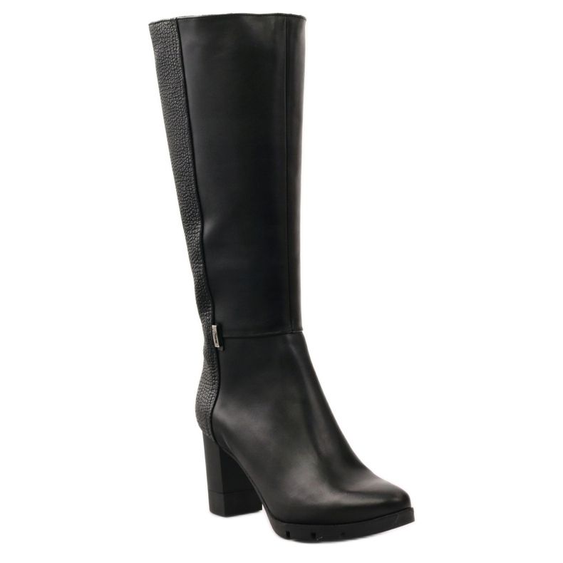 Botas negras chic Marco 737 negro 1 Botas negras chic Marco 737 negro 1
