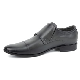 Olivier Monki Zapatos formales de piel 306LU, gris 1