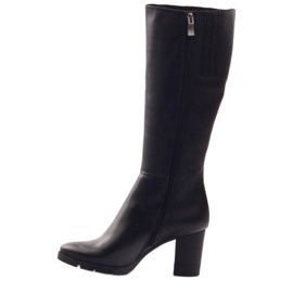 Botas negras chic Marco 737 negro 2 Botas negras chic Marco 737 negro 2