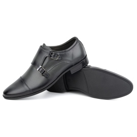 Olivier Monki Zapatos formales de piel 306LU, gris 3