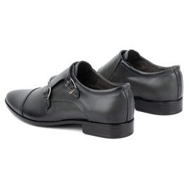 Olivier Monki Zapatos formales de piel 306LU, gris 4