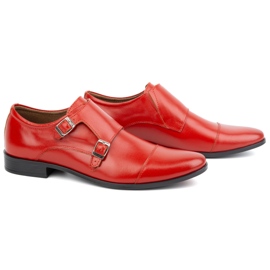 Olivier Zapatos formales de piel Monki 306LU rojo 2