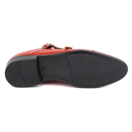 Olivier Zapatos formales de piel Monki 306LU rojo 5