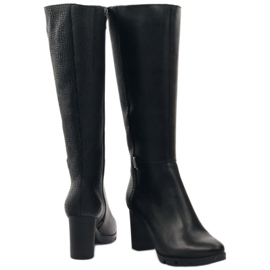 Botas negras chic Marco 737 negro 3 Botas negras chic Marco 737 negro 3
