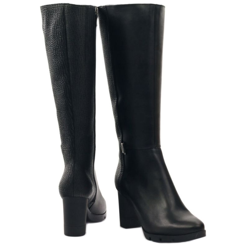 Botas negras chic Marco 737 negro 3 Botas negras chic Marco 737 negro 3