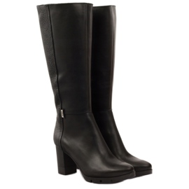 Botas negras chic Marco 737 negro 4 Botas negras chic Marco 737 negro 4