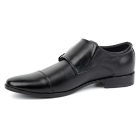 Olivier Zapatos formales de piel Monki 306LU negro 1